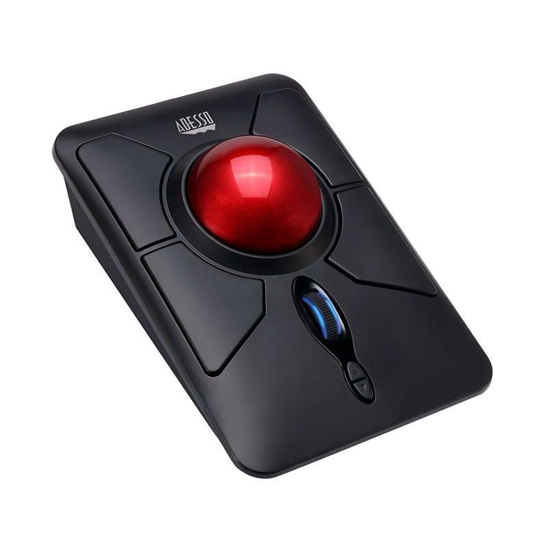 Adesso IMOUSE T50 Mouse - USB - Optical - 7 Button(s) - Black - Wireless